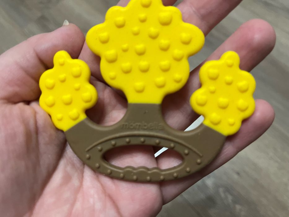 Gryzaki silikonowe mombella applle tree drzewko i serduszko