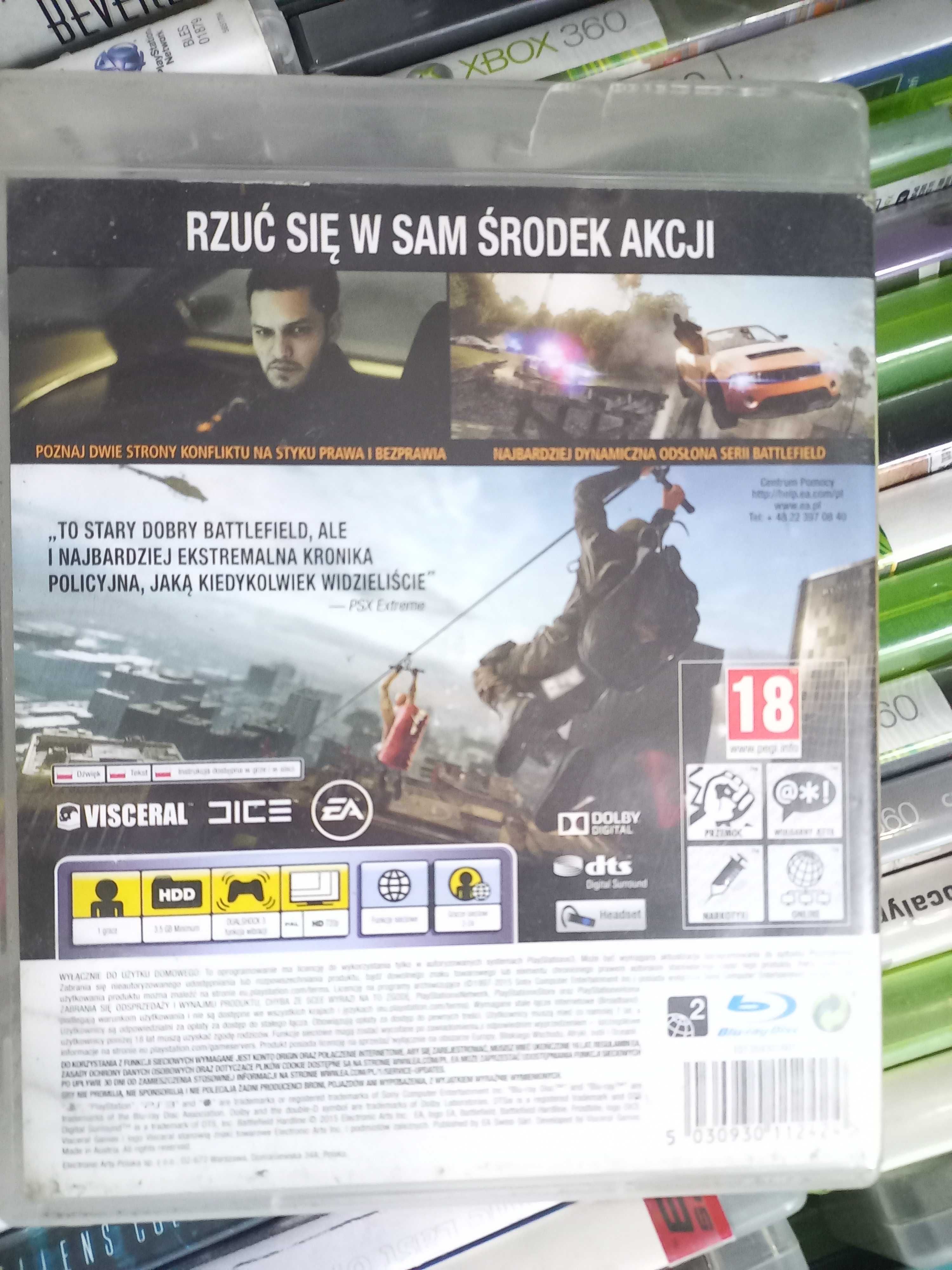 Battlefield Hardline PL PS3