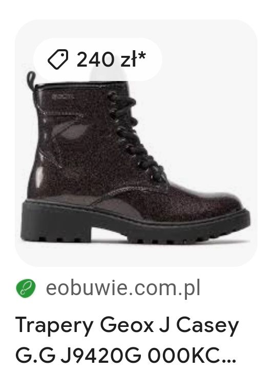 Geox R32 kozaczki dla dziewczynki