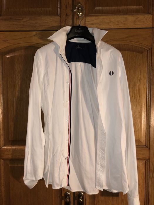 Camisa Branca Fred Perry