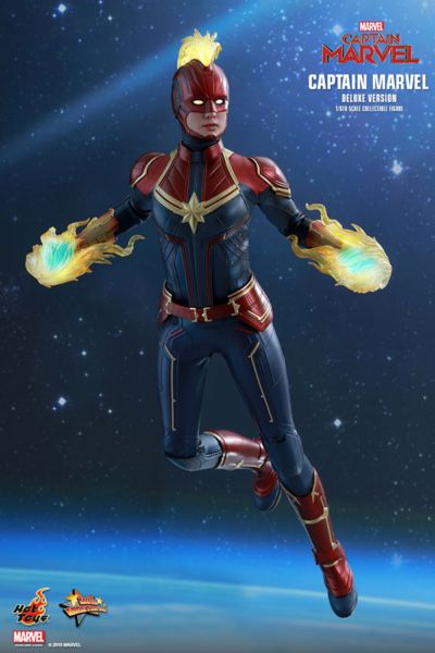 Hot Toys Marvel MMS522 DELUXE EDITION Captain Marvel