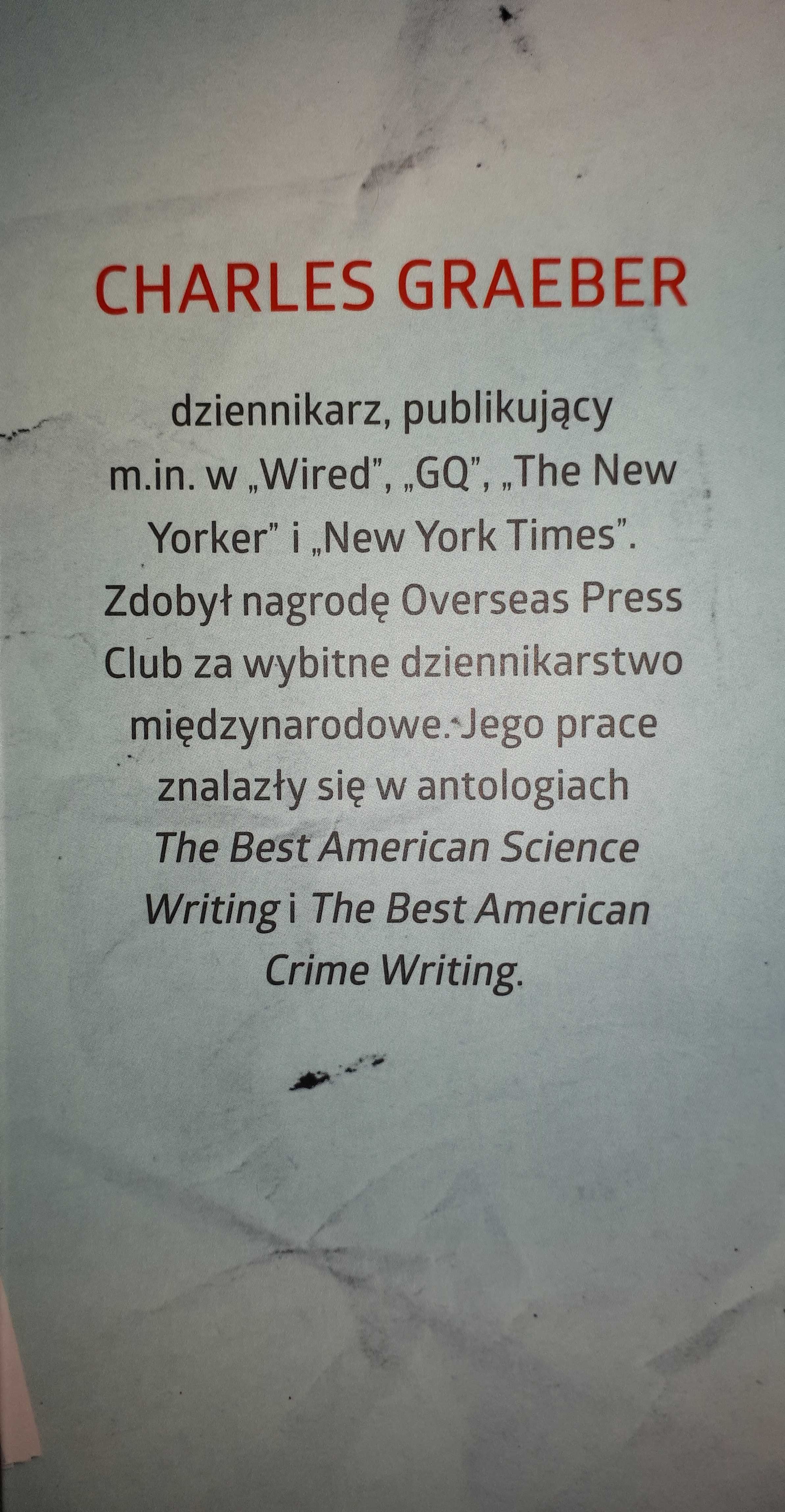 "Dobry opiekun" Charles Graeber, o amerykańskim Aniele Śmierci
