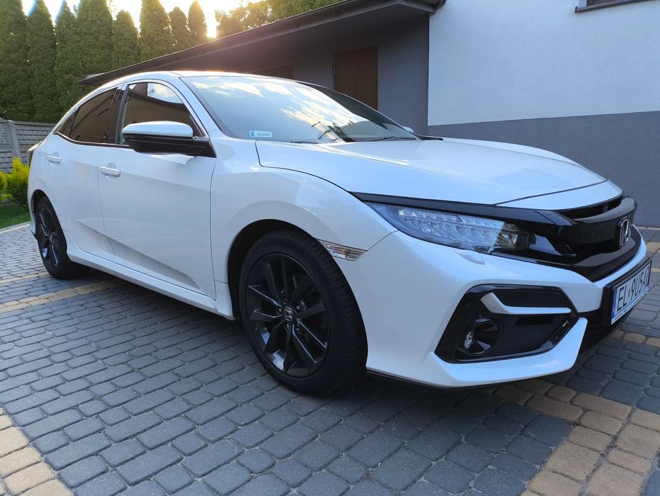 Honda Civic Salon Polska Bezwypadkowa Serwis ASO Stan Perfekcyjny