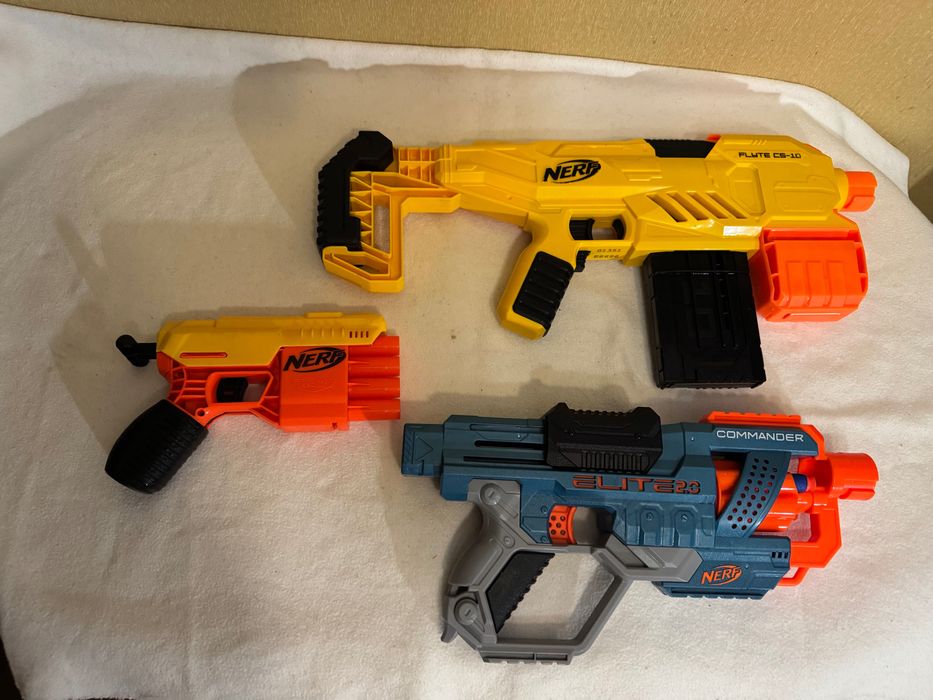 Пистолеты Nerf Revreaper , super soaker, разные водяные пистолеты