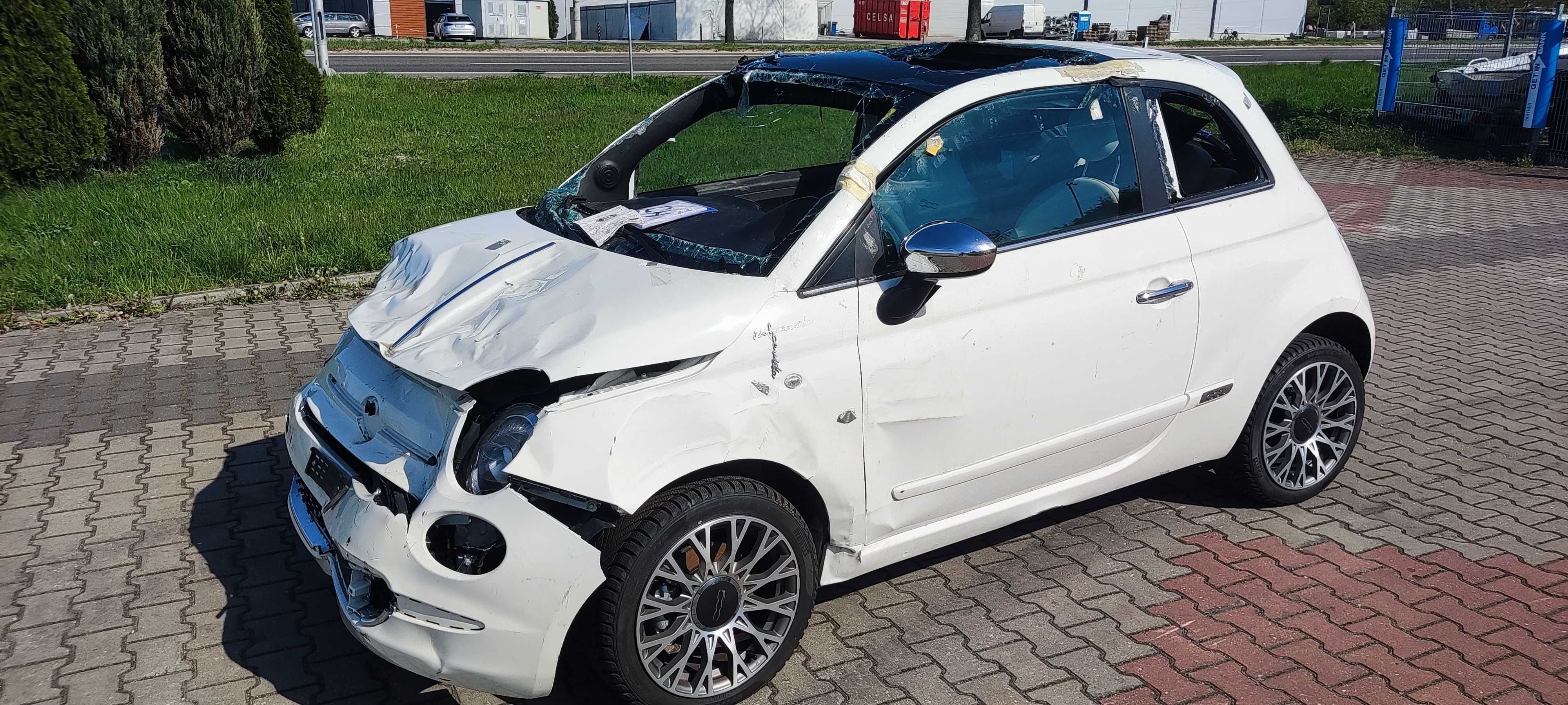 Fiat 500 hubryd dolcevitq 2023 przeb 3450km PALI JEZDZI