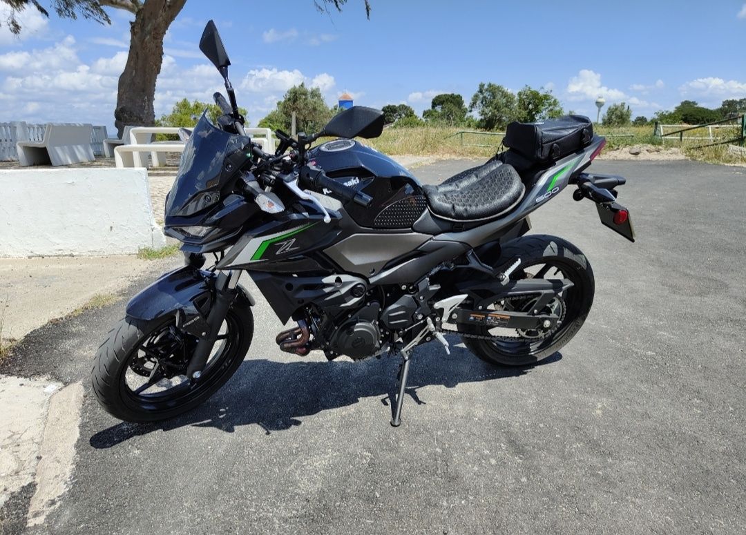 Kawasaki Z500 garantia até Nov. 2027