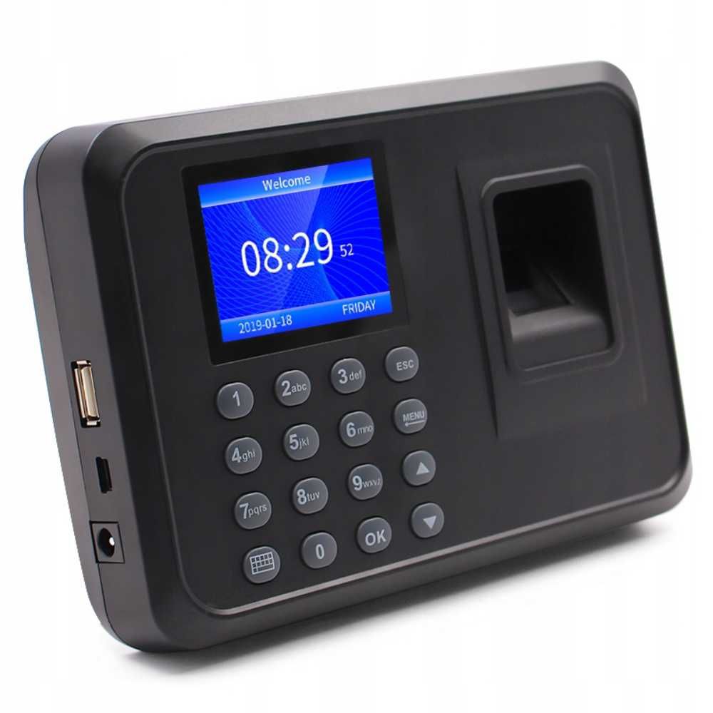 Relógio de Ponto Digital * USB * c/ Senha * Impressão Digital