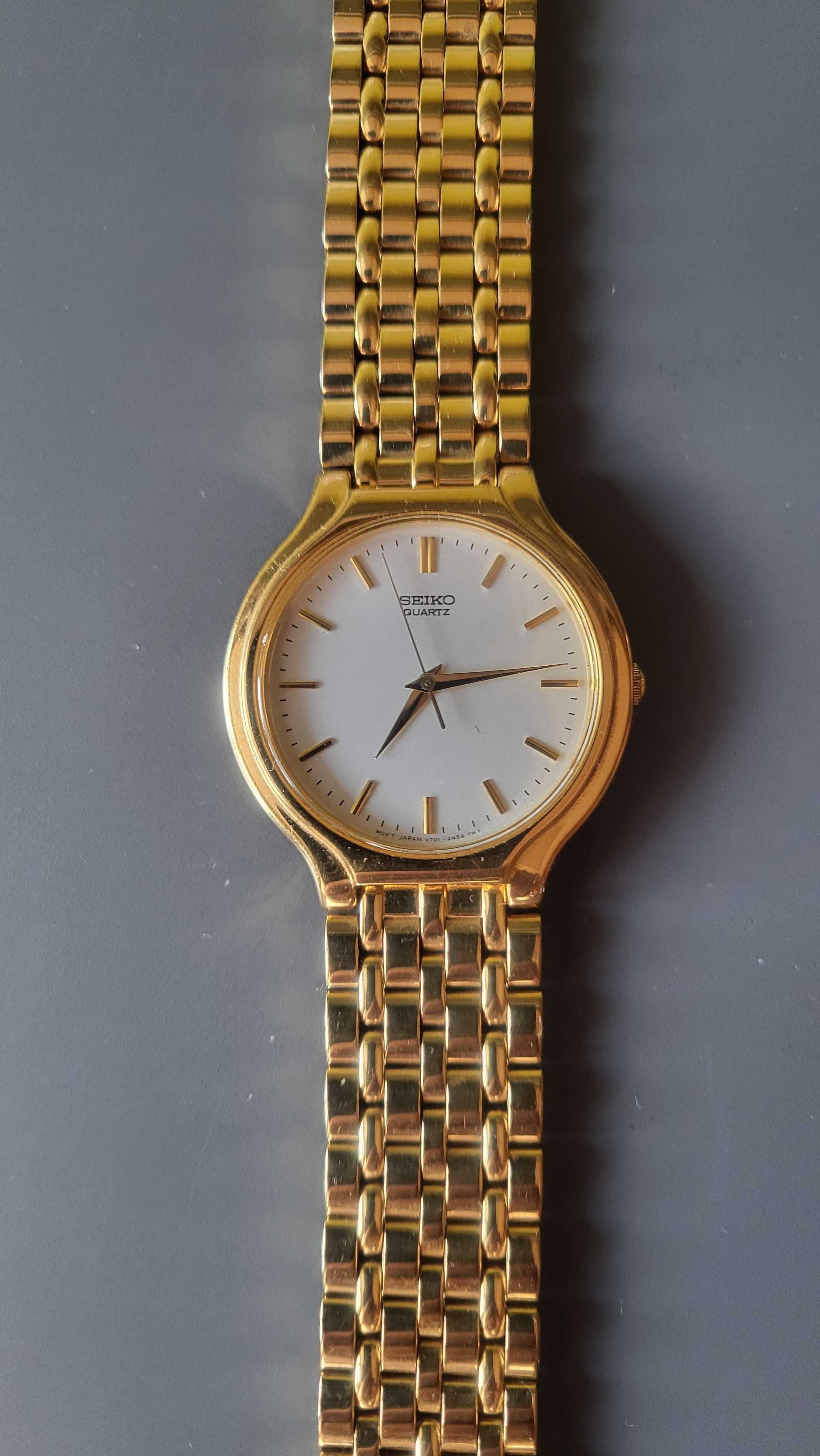 Zegarek Seiko Quartz – złoty klasyk