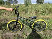 Rower BMX wipe 500 zielony