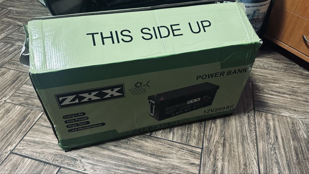 Акамулятор аккамулятор  батарея гелевий 12вольт 200ампер 2025 год