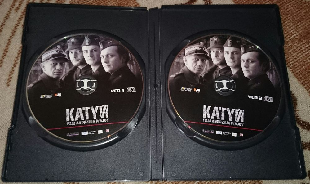 Oryginalne DVD Andrzej Wajda Katyń