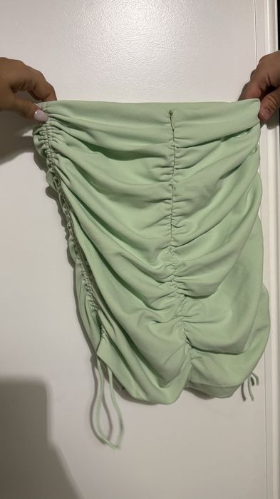 Saia verde claro ZARA