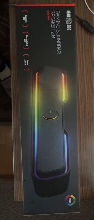 Gaming Soundbar Speaker 2.0 Mad Dog sgs300