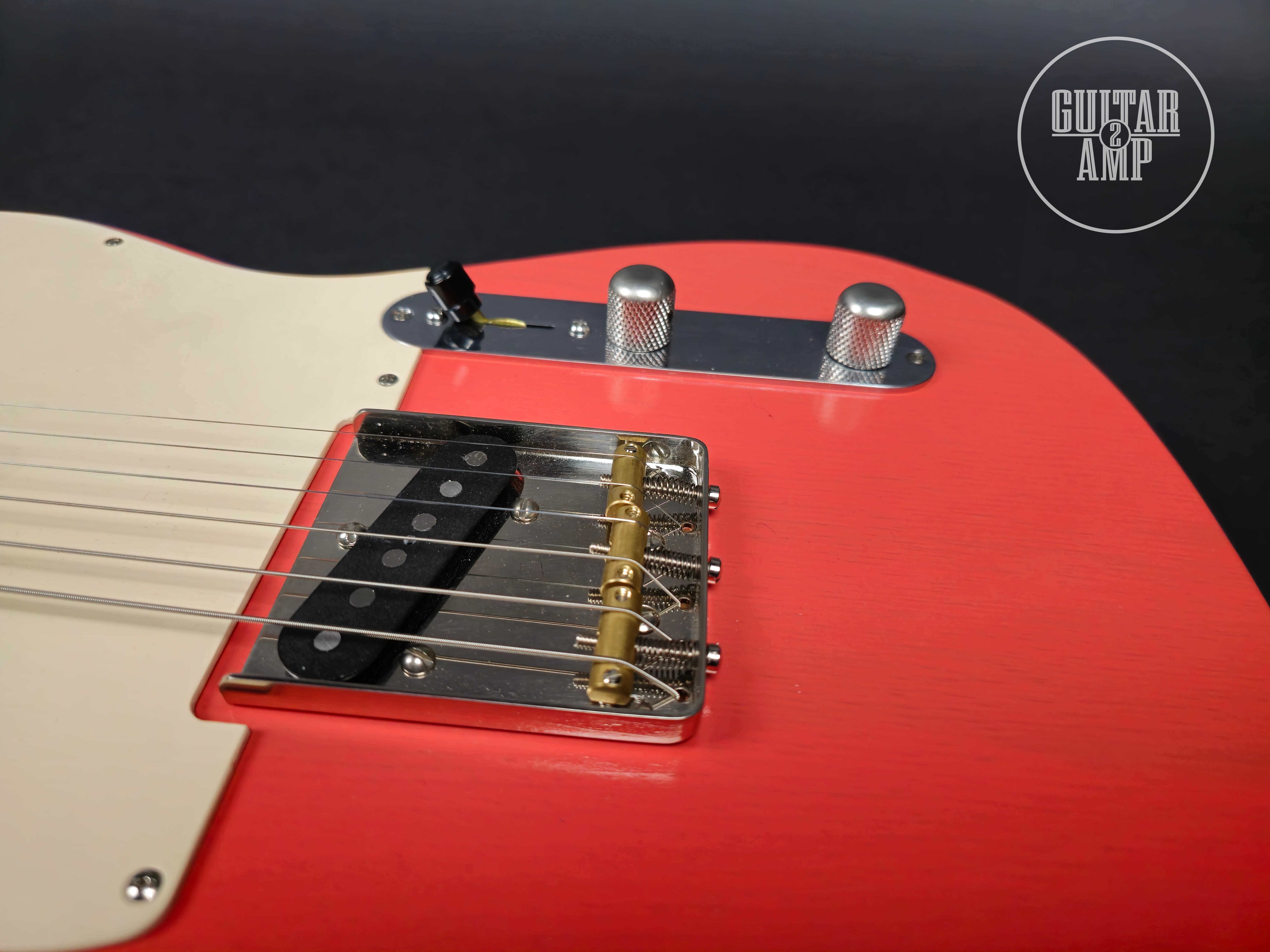 LsL T Bone ERA NAMM Fiesta Red Telecaster Custom Shop - Nowy