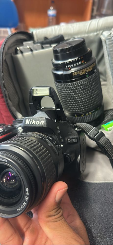 Nikon d5100 with 2 lens
