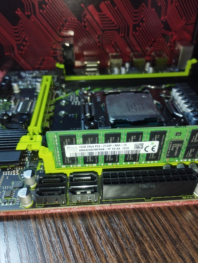 Комплект X99+E5-2650v4(12/24Ядер)+16gb(DDR4)+Кулер для ПК, Комп'ютера