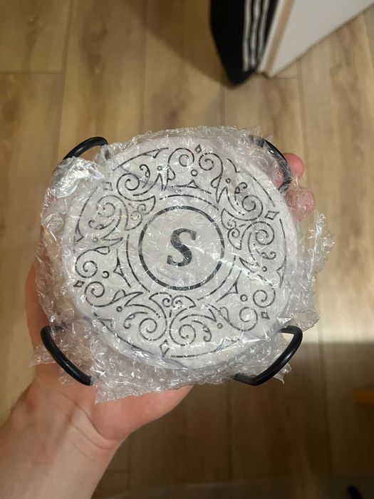 Ceramiczne podkładki pod napoje, 5 szt, NOWE!