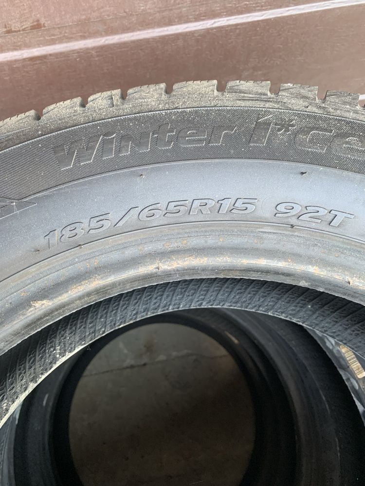 Шини 185/65 R15 XL (протектор 85%) Hankook Winter I*Cept iZ2 (Корея)