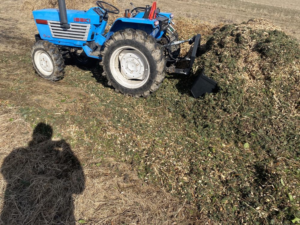 Szufla do mini ciągnika ogrodowa ogrodnicza na działkę