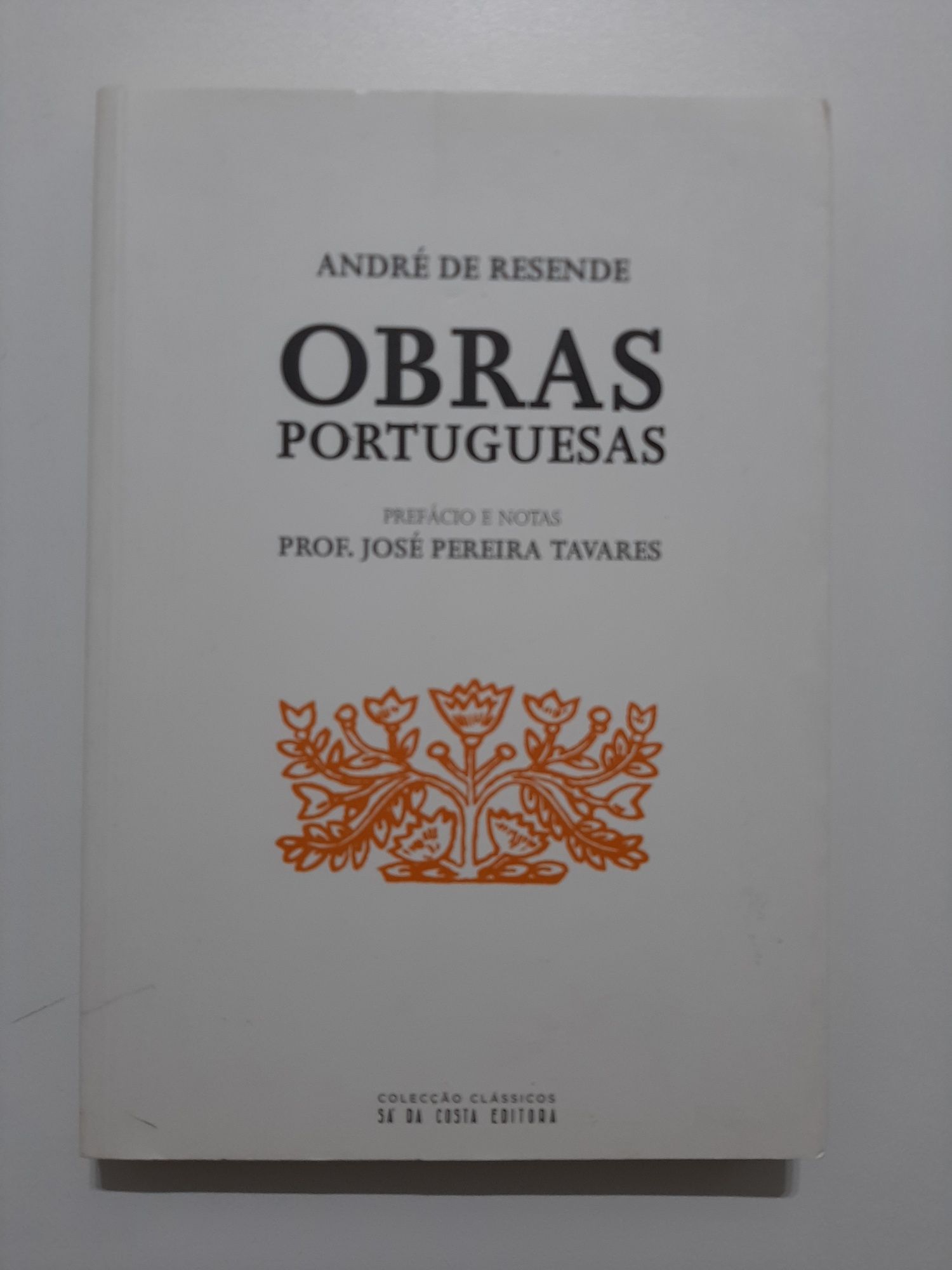 André de Resende – Obras Portuguesas - Portes Gratuitos