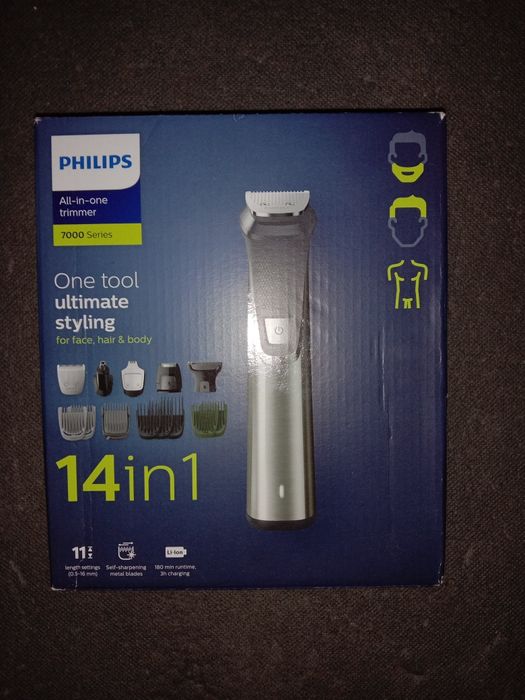 Коробка від нового тримера Філіпс