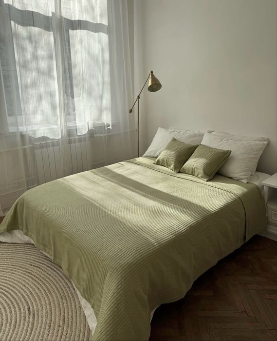 Плед покривало косичка скандинавський