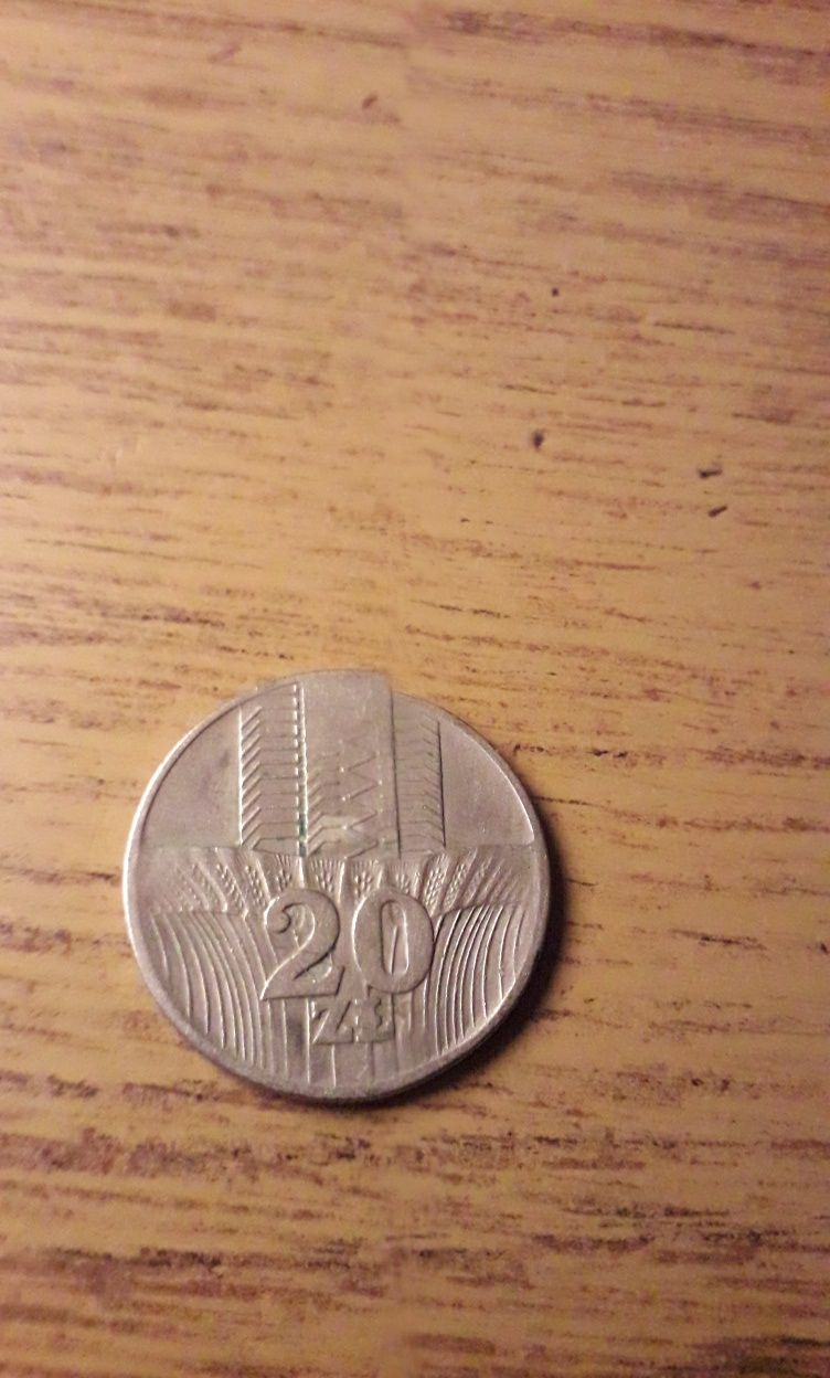 Moneta 20 zł.1974 ry
