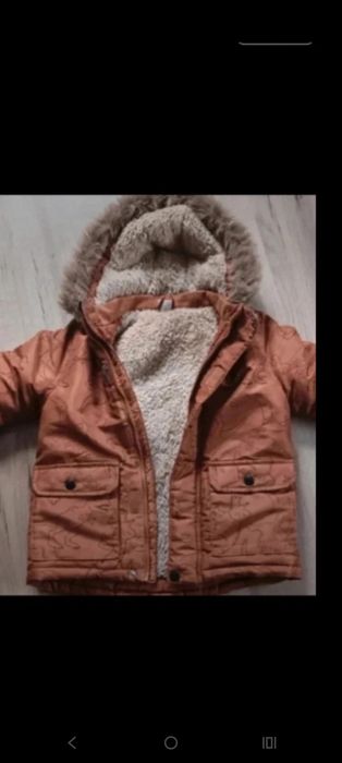 Kurtka zimowa dla chłopca 104