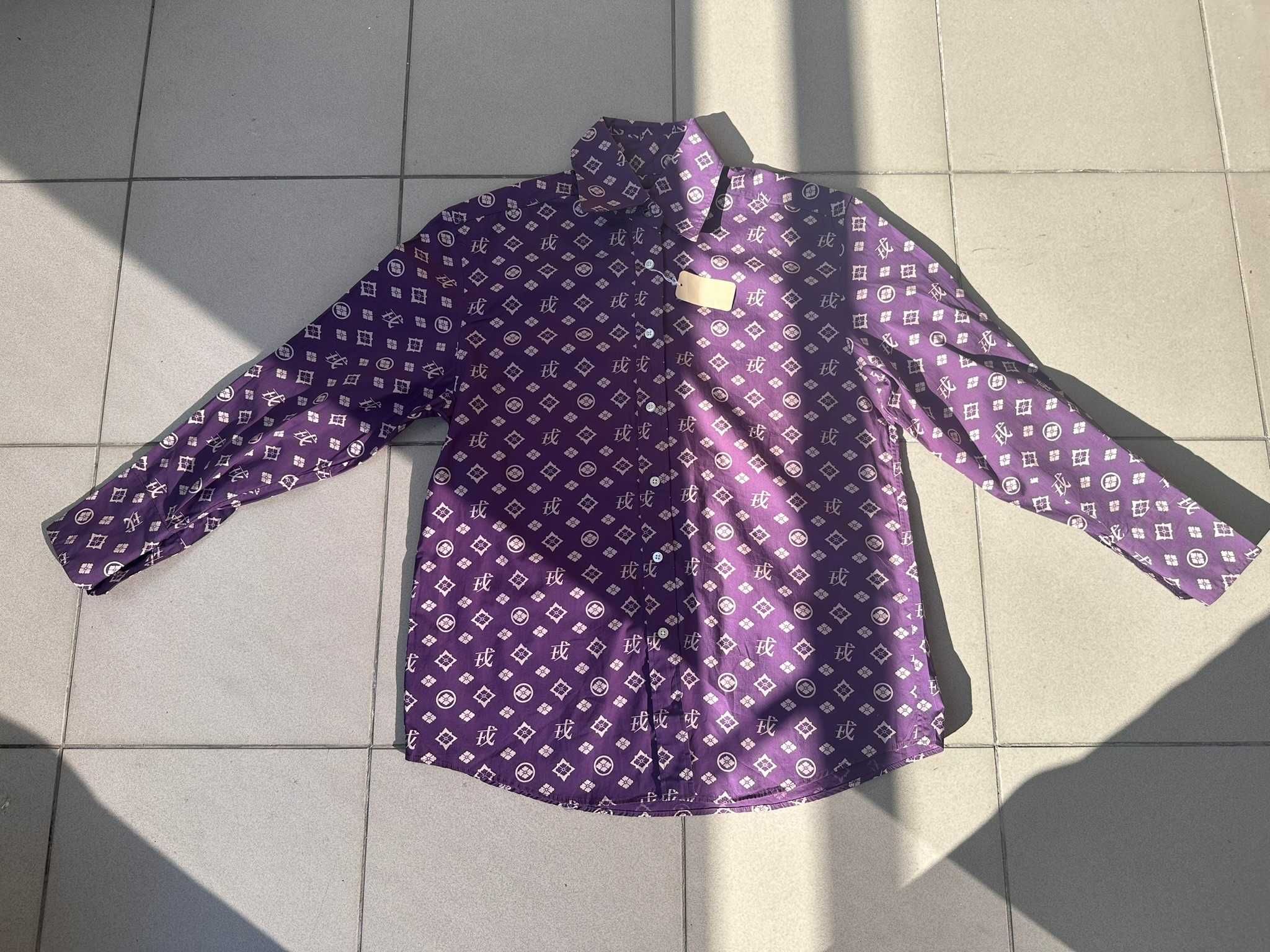 Koszula Evisu Donna Japan streetwear boxy r. S