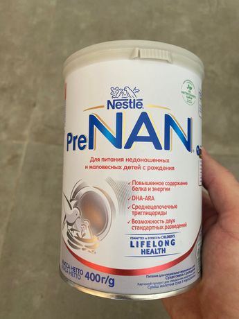 Пре НАН (сухой) 400 грамм, Pre NAN, детское питание Нестле