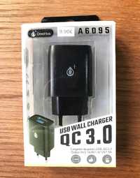 Carregador USB Quick Charge QC 3.0 - (5V 3.1A / 9V 1A / 12V 1.5A)