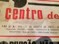 2 jornais ''centro desportivo'' , agosto 74