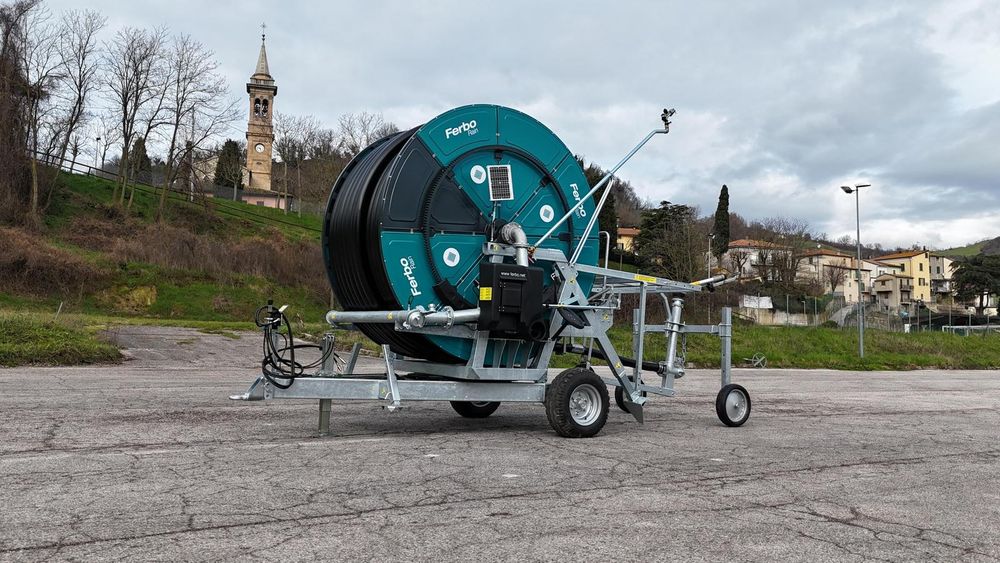 FERBO Deszczownia szpulowa 90/480m  Black Edition