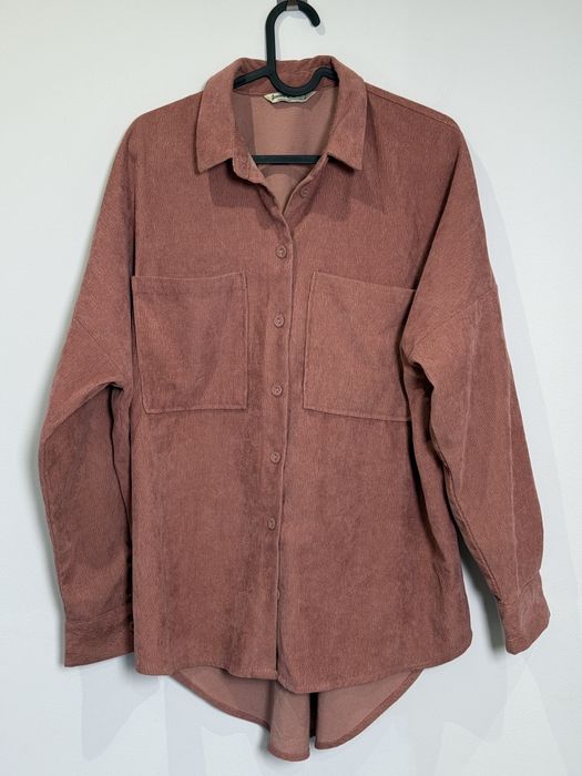 Malinowa koszula damska Stradivarius S