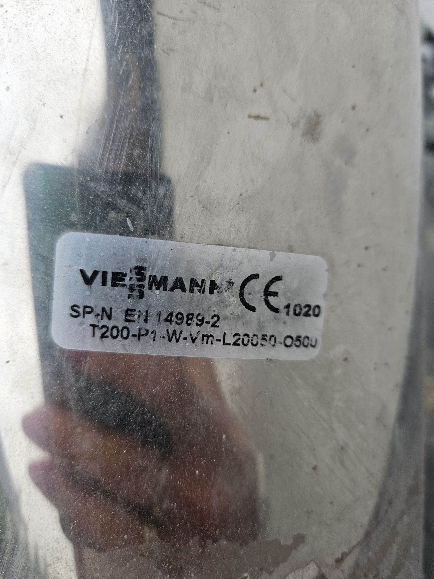 Przejście dachowe Viessmann komin – stal nierdzewna, nowe