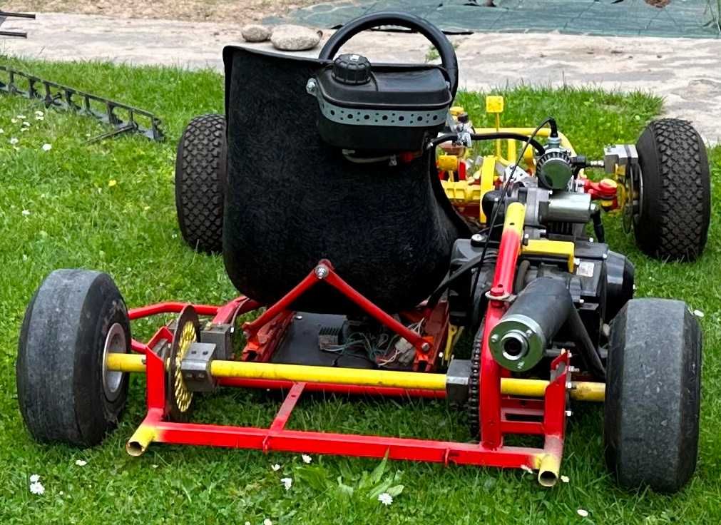 Gokart - oryginalna rama, silnik 4- suwowy 125 cm