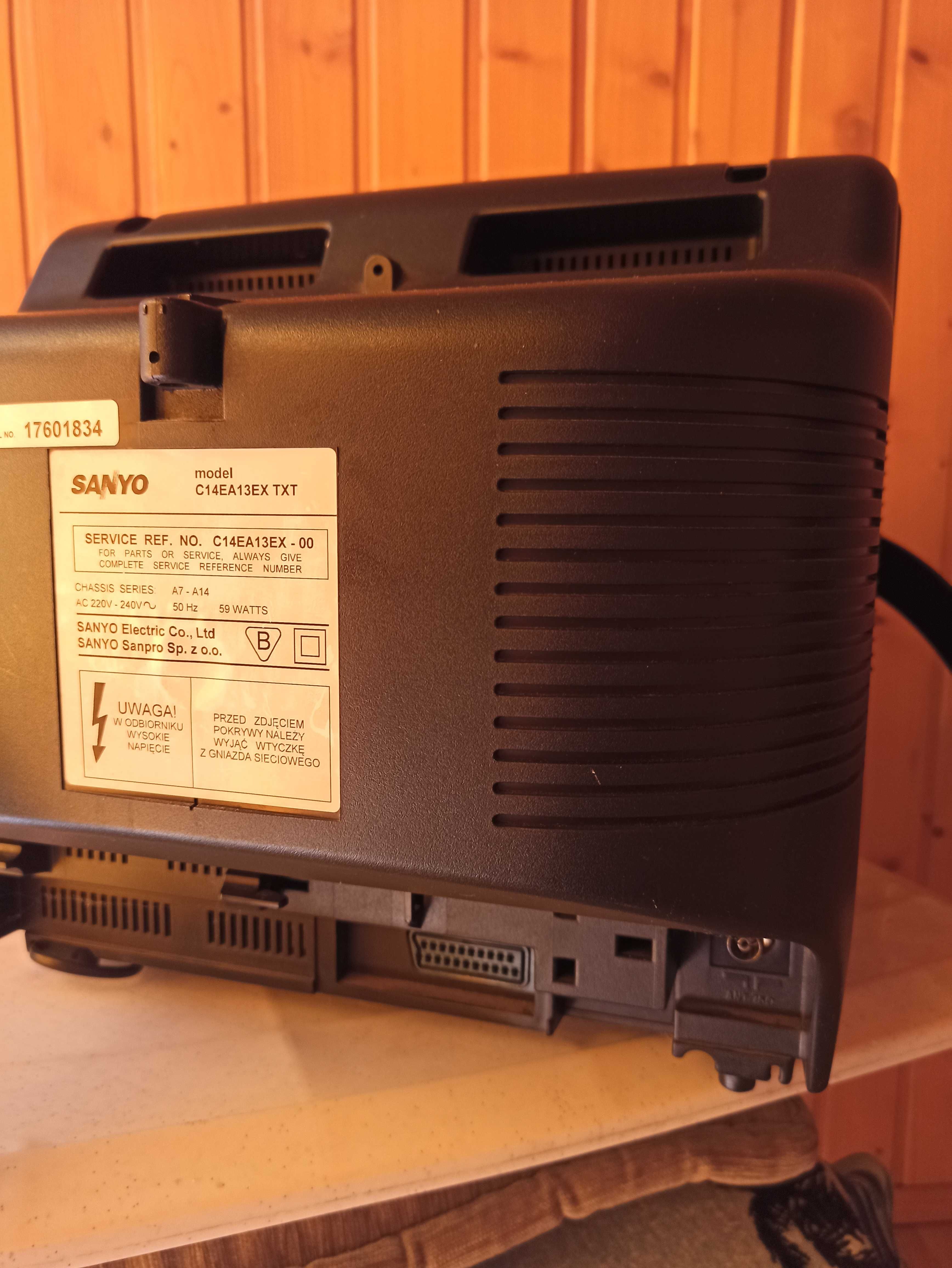 Telewizor SANYO. Model C14EA13EX TXT