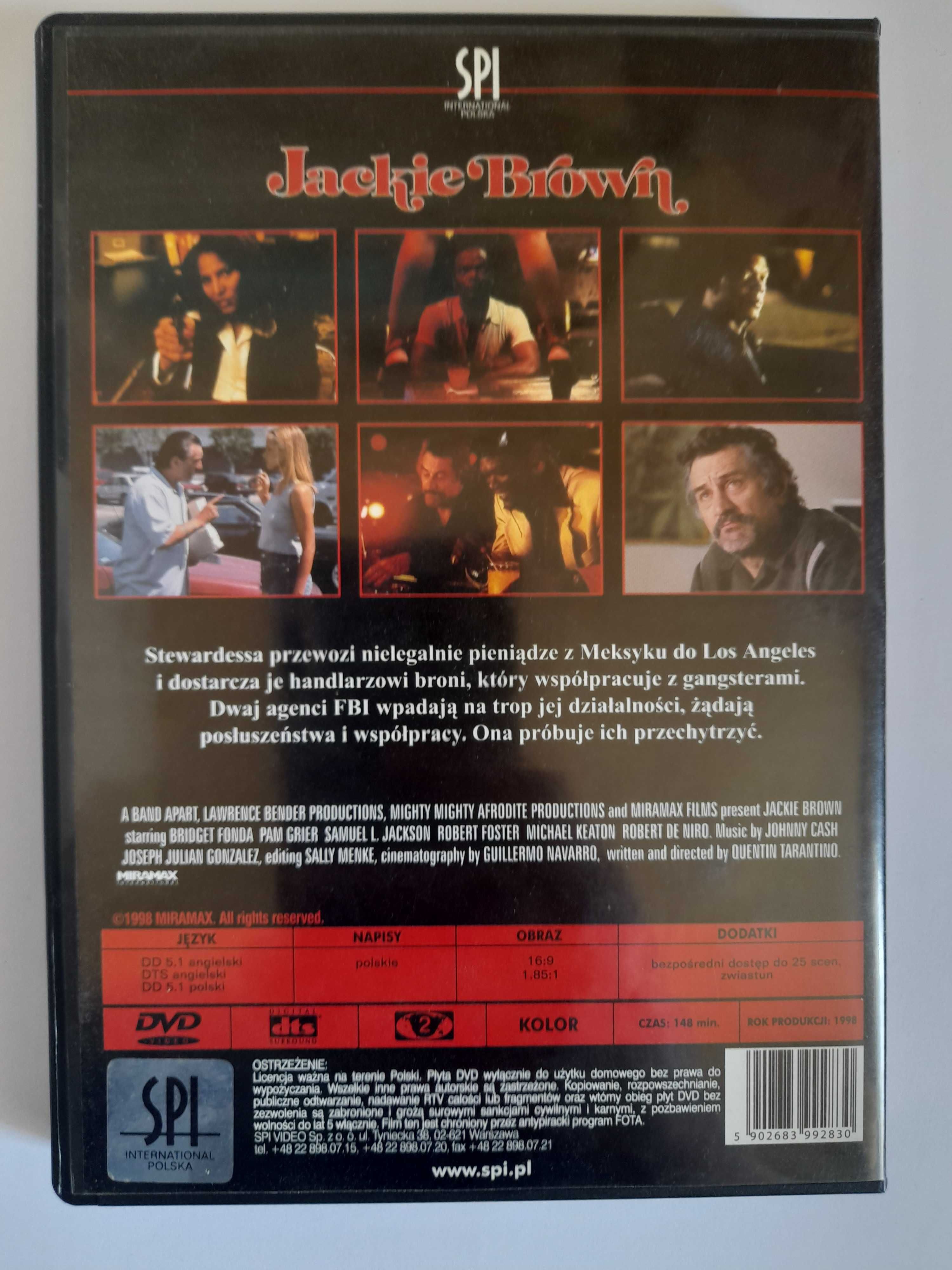 Film Jackie Brown płyta DVD