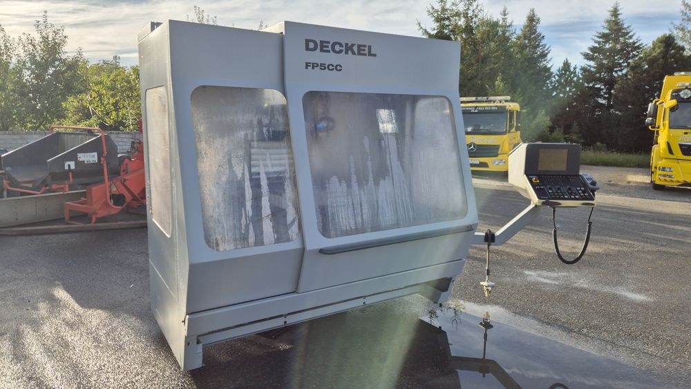 Frezarka CNC DECKEL FP5CC FP5 kompletna dokumenty