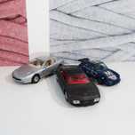 Conjunto 3x Carros Miniatura Ferrari + Porsche
