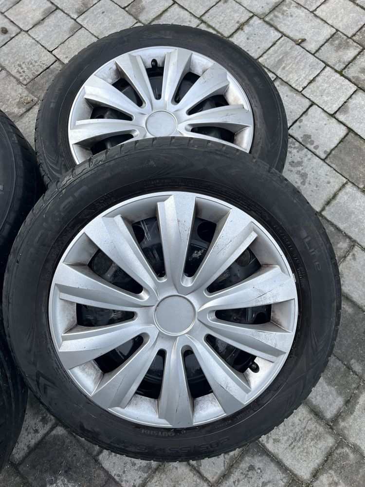 Koła 16” Felgi stalowe VW,Audi,Seat,Skoda, Opony letnie 205/55/16