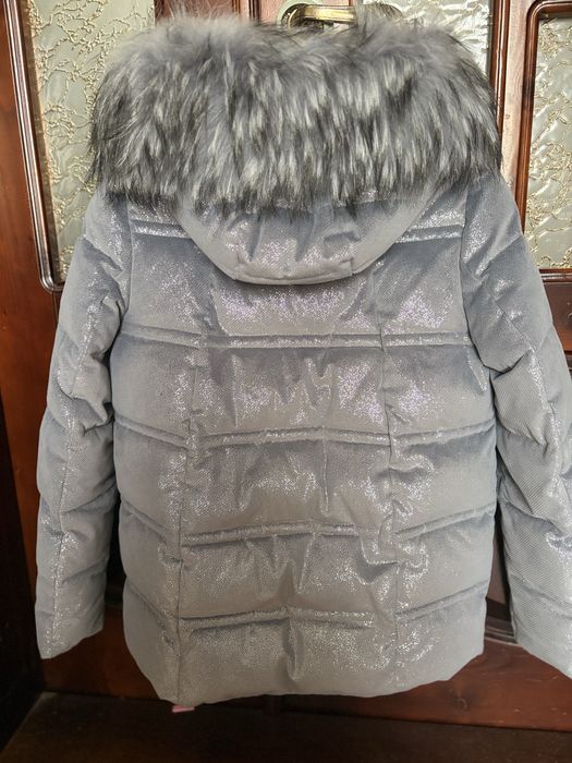 Куртка пуховик зимова жіноча розмір s але підійде на м