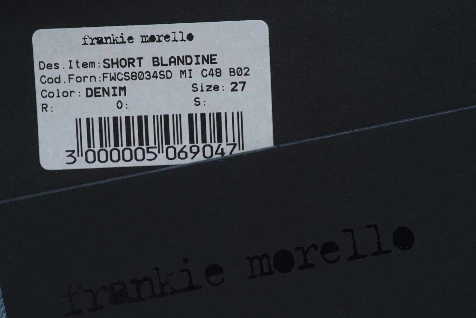 Женские шорты от итальянского бренда премиум класса FRANKIE MORELLO,
