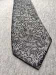Krawat Italian jedwab silk jedwabny paisley