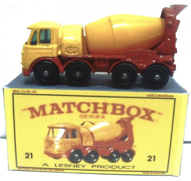 Matchbox Lesney nº 21 Foden Concrete Truck - 1:64 - 1968