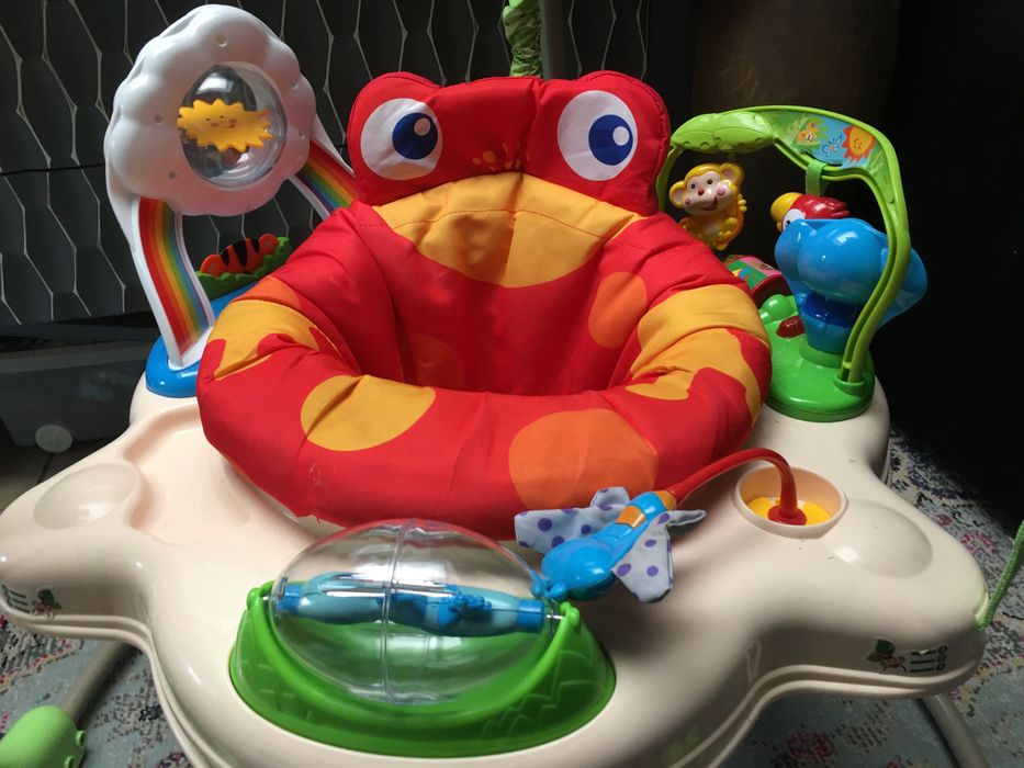 Skoczek dla maluchów - idealna zabawa,