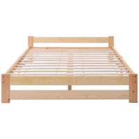 Łóżko 140x200 cm drewniane sosnowe solidne!  + stelaż gratis