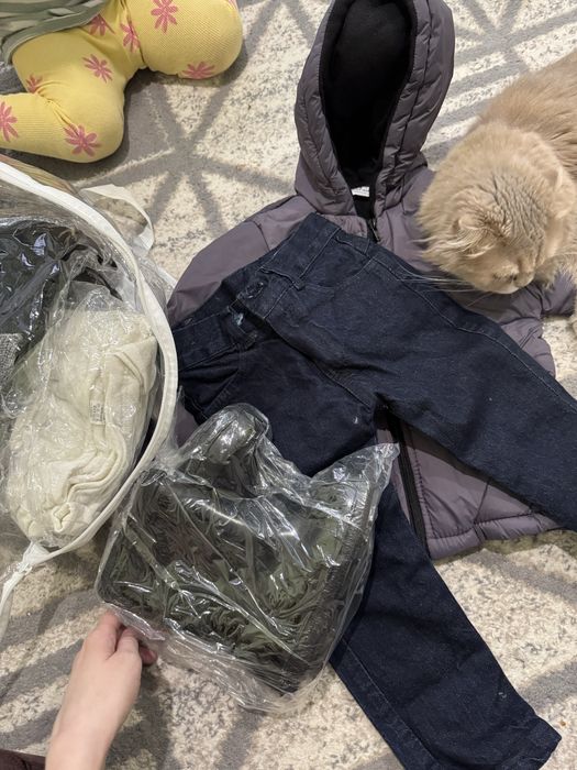 Пакет теплых вещей на мальчика 3 года