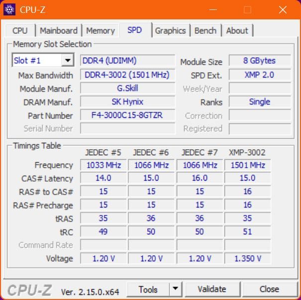 G.Skill Trident Z RGB DDR4 2x8 16gb 3000 MHz CL15