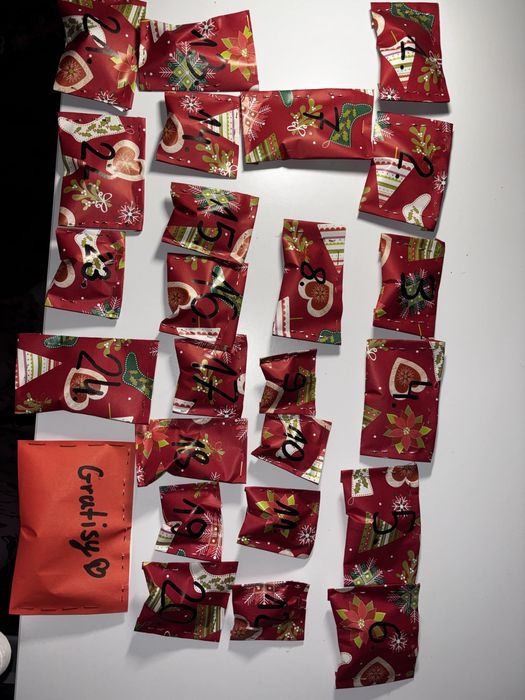 Kalendarz adwentowy ze smaczkami dla konia